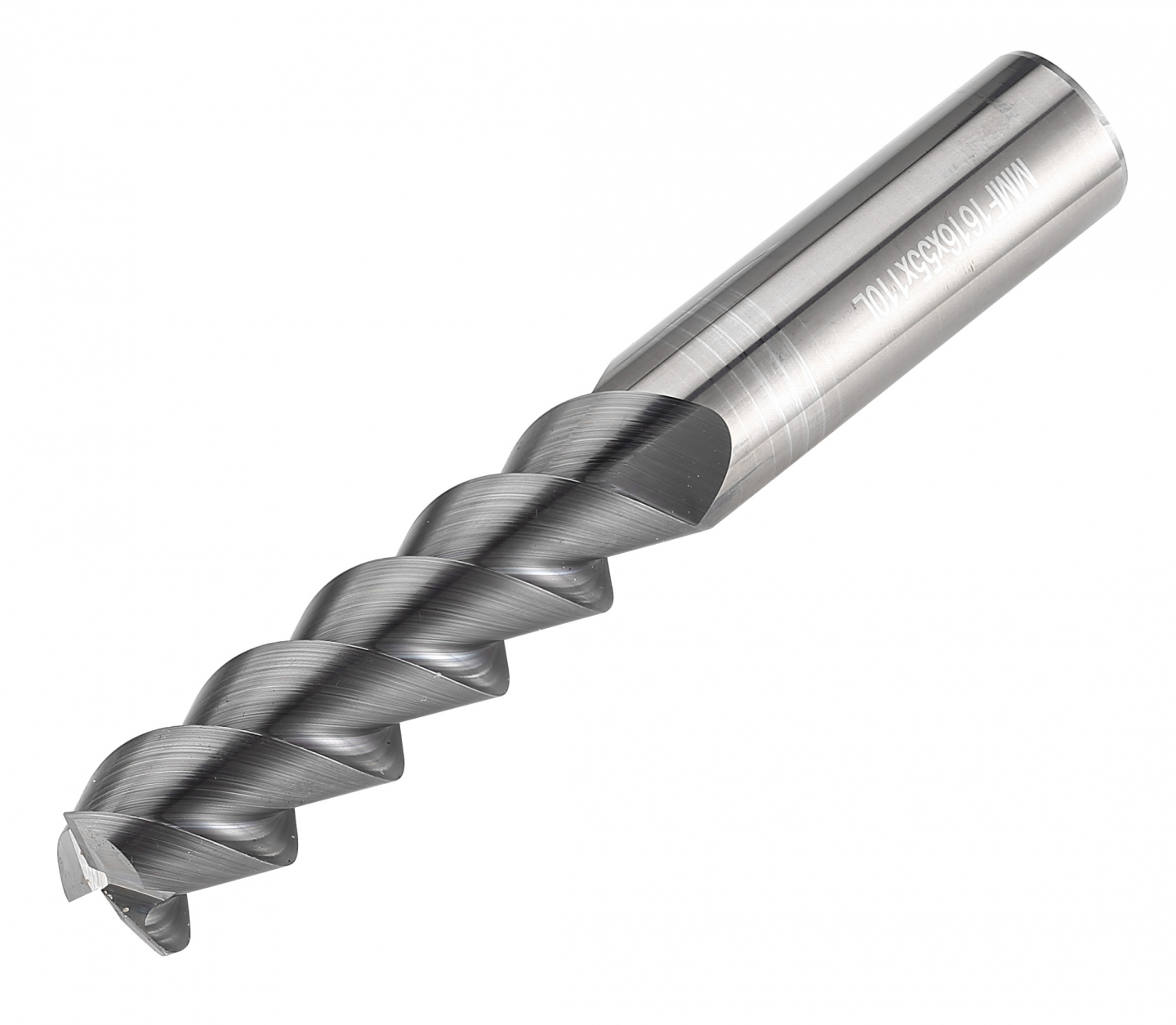 End Mills with 55 Degree Flutes